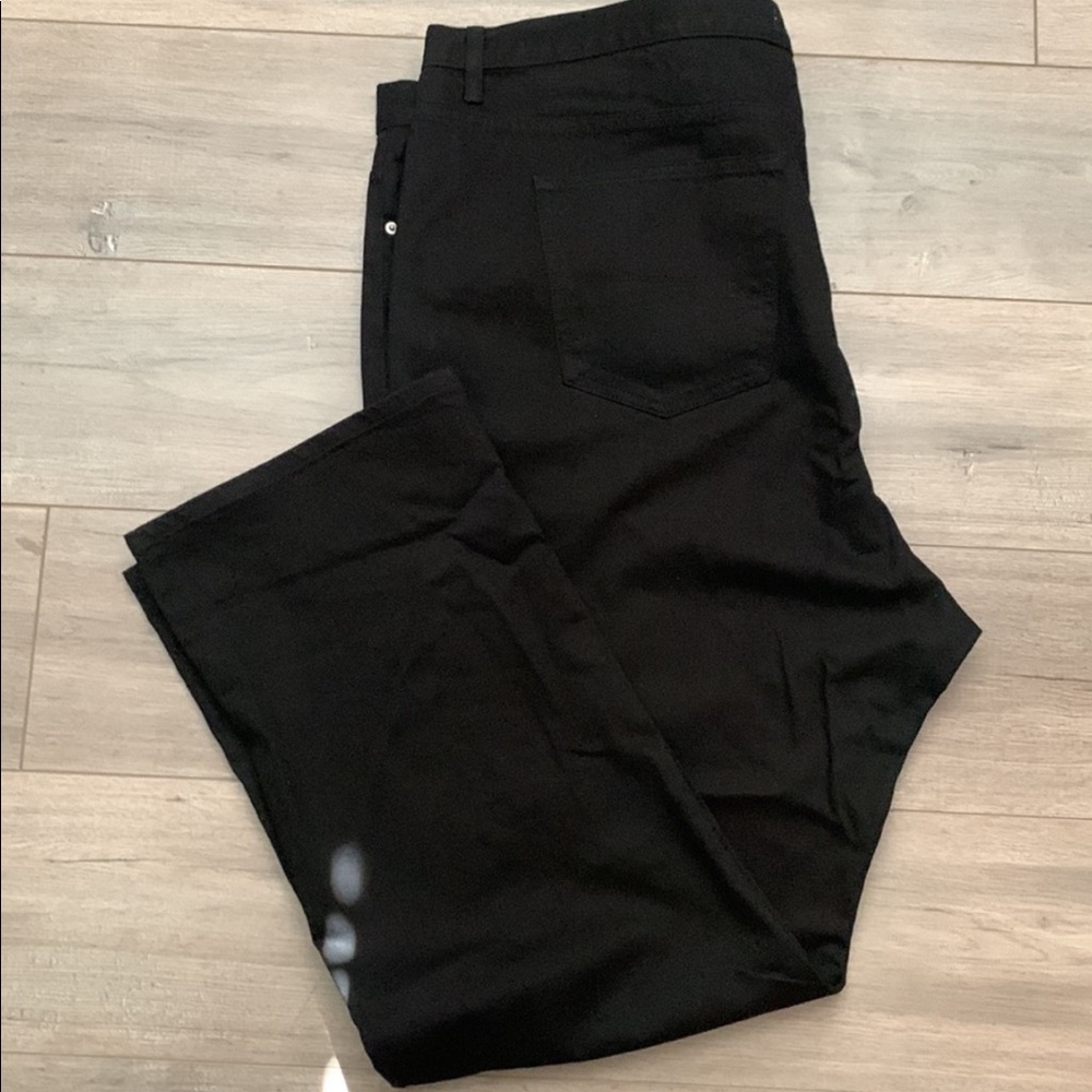 NeoBlue black slim denim jeans size 50 straight leg - Picture 7 of 11